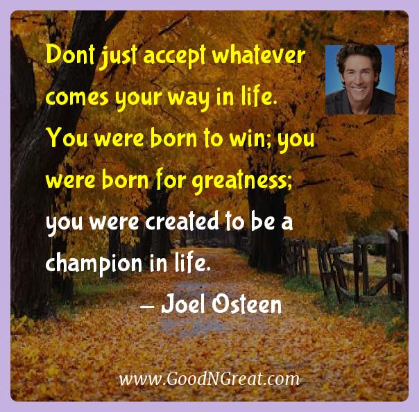 Joel Osteen Daily Inspirational Quotes. QuotesGram