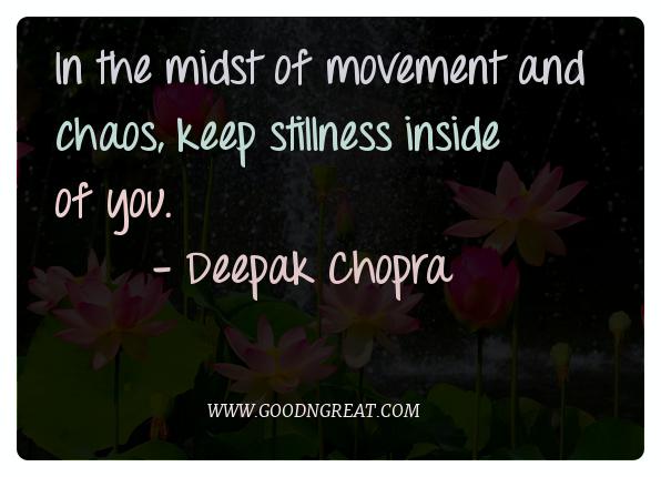 Meditation Quotes Deepak Chopra