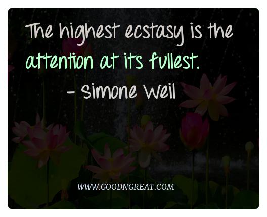 Meditation Quotes Simone Weil