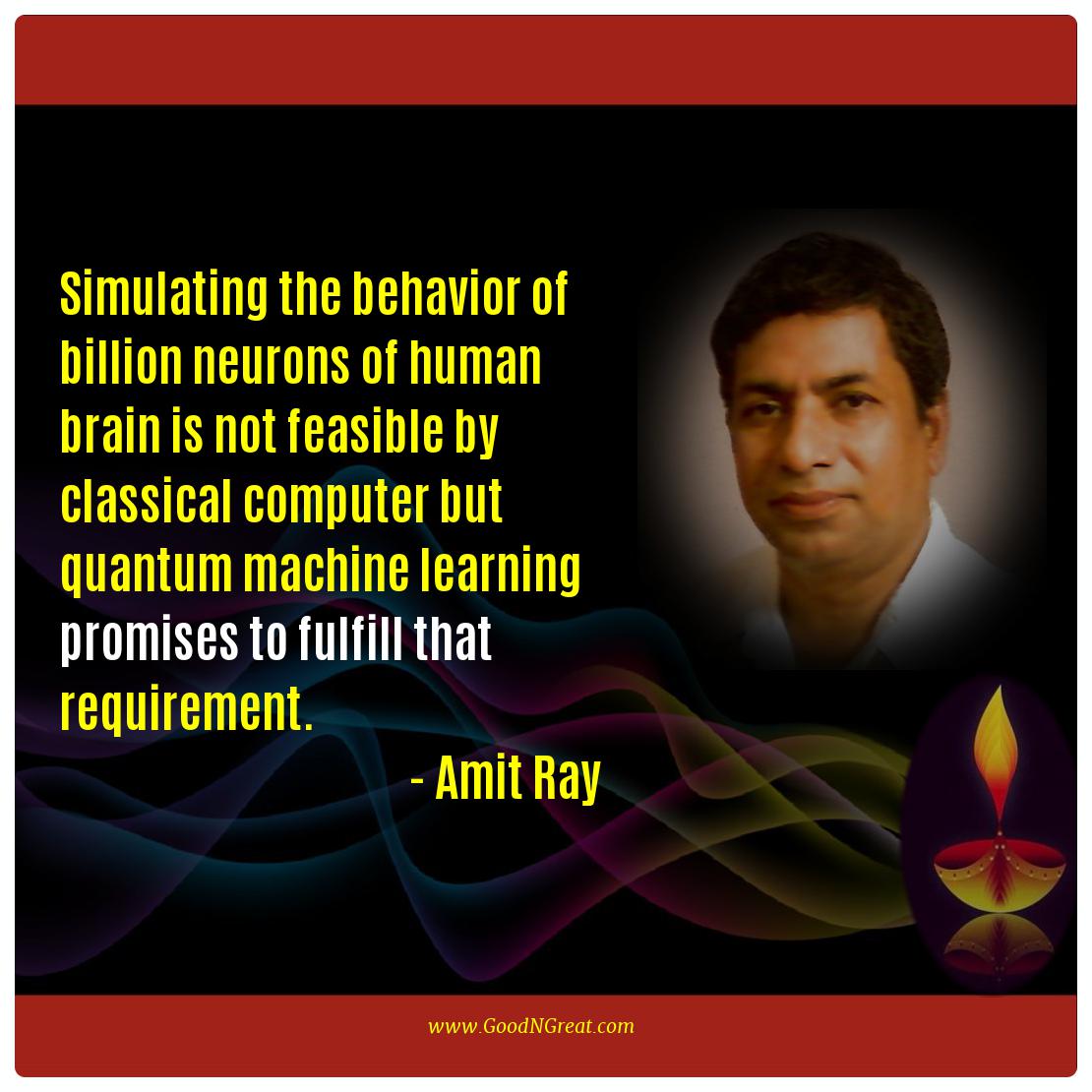 Quantum mechanics Quotes Amit Ray