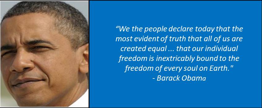 Human rights Baraka Obama Quotes